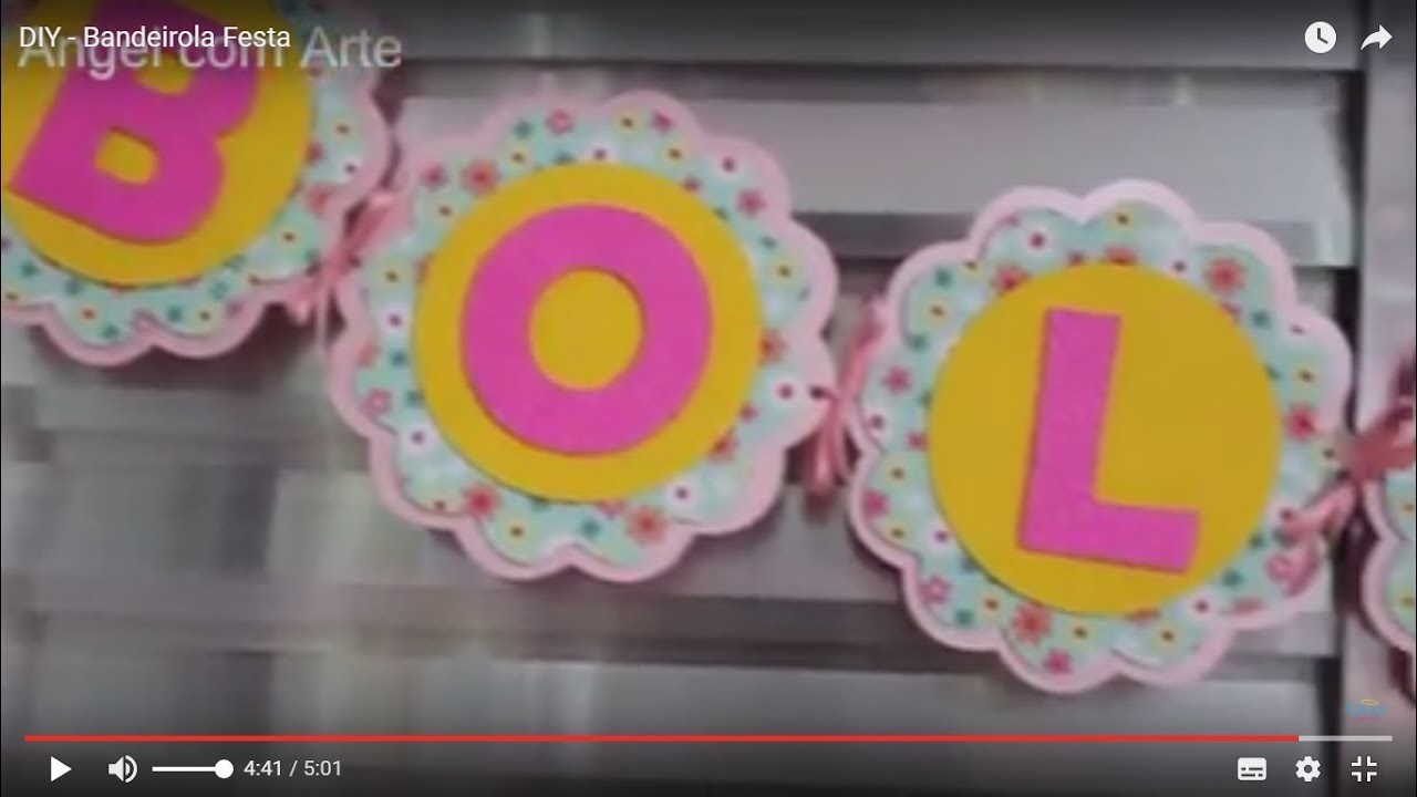 DIY - Bandeirola Festa