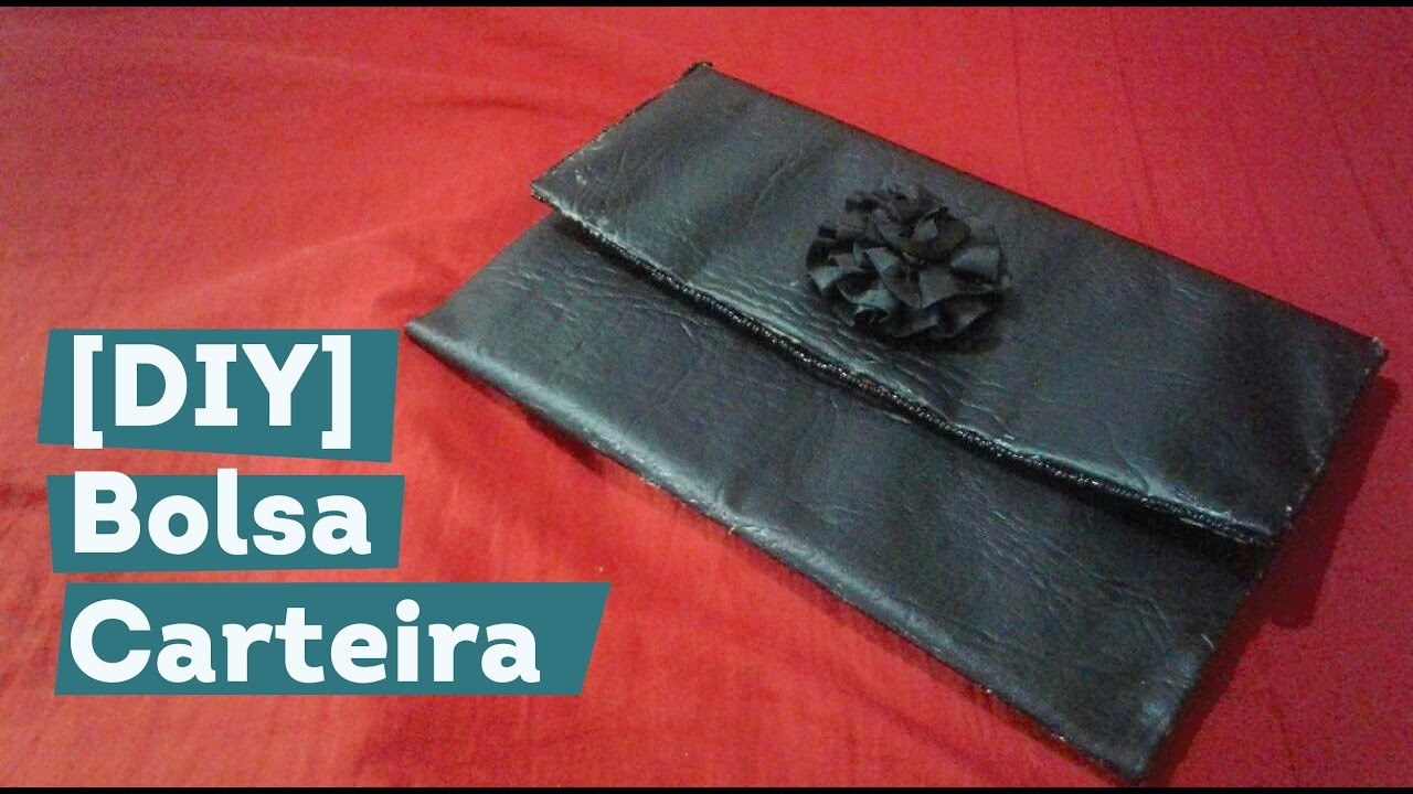 [DIY] Bolsa Carteira Fácil Sem Costura | Rosana Cuba