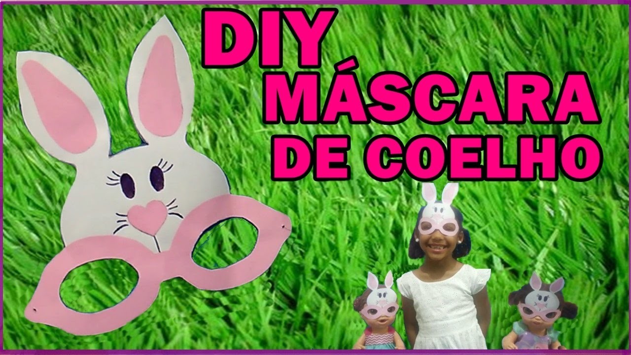 DIY - MÁSCARA DE COELHO