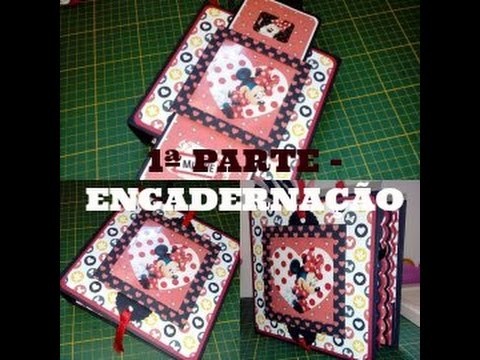 DIY - PARTE 1. ENCADERNAÇÃO - (PAP) PASSO A PASSO