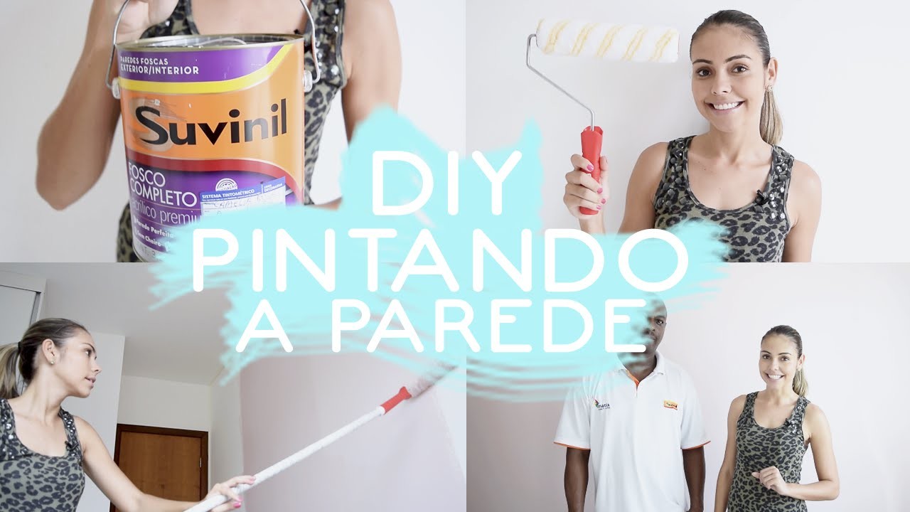 DIY - Pintando a Parede | Mãe, Casei