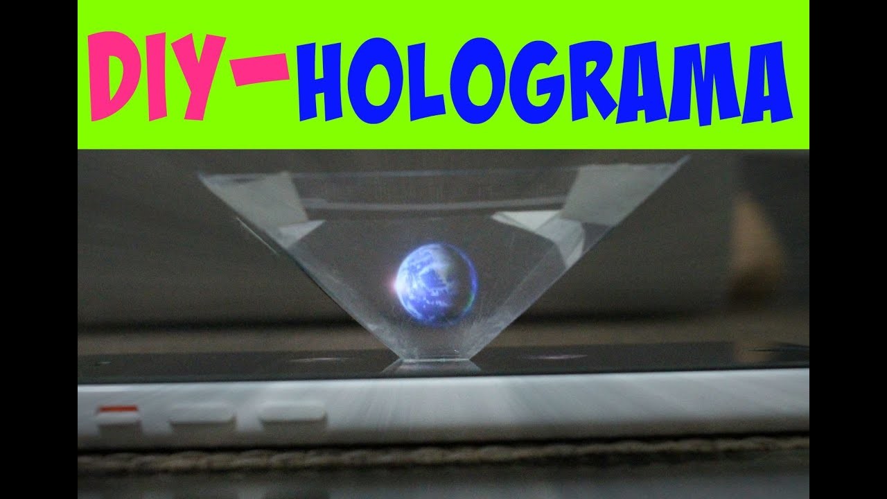 DIY: Transforme seu SmartPhone em um Holograma 3D  É mágico!