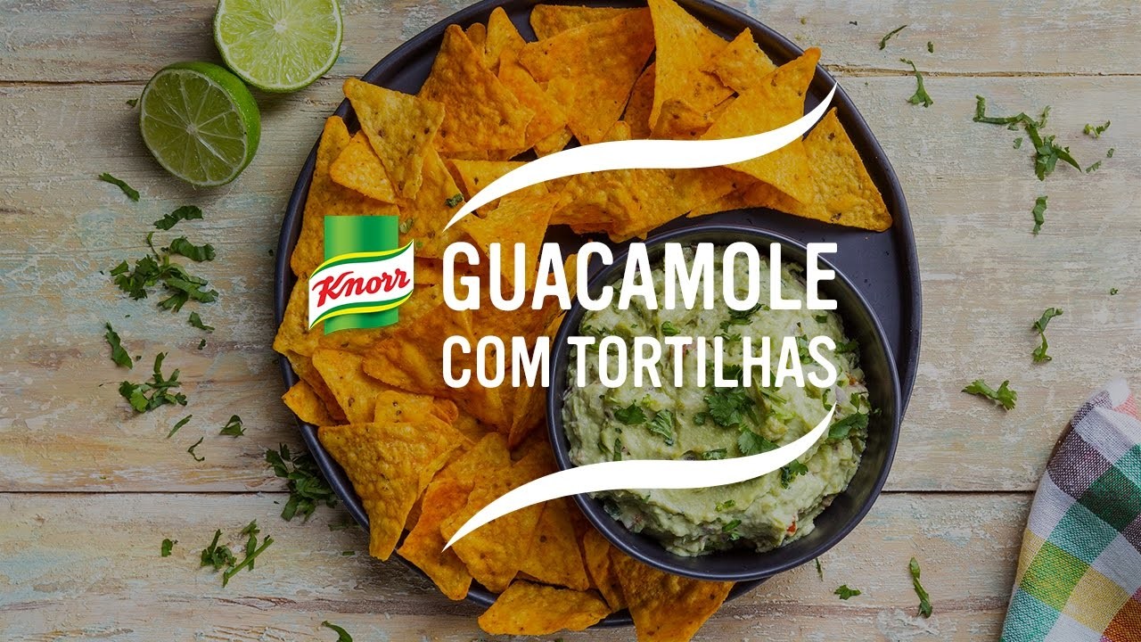 Guacamole com Tortillas - Entradas e Petiscos - Knorr