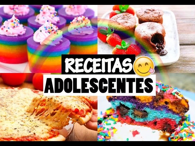 RECEITAS QUE OS ADOLESCENTES PODEM FAZER SOZINHOS #4EM1