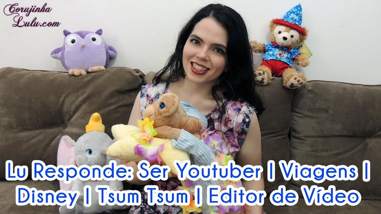 Respondendo sobre: viagens, Disney, Orlando, Tsum Tsum, editor de vídeo, receitas, ser youtuber e +!