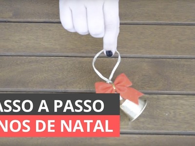 SINOS DE NATAL COM CÁPSULAS DE CAFÉ | ENFEITES DE NATAL