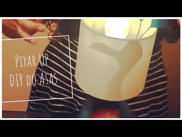 Up - Abajur Narceja - DIY Disney
