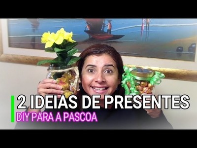 2 IDEIAS DE PRESENTES COM POTES, MARLINDA CANONICO, #pascoa