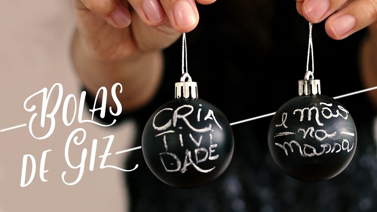 Bolinhas de quadro negro e feliz Natal :) #clubedacasa