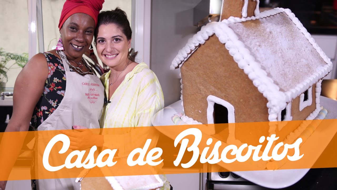 Casa de Biscoitos - Carol Fiorentino e Tathianne - receita Bake Off Brasil
