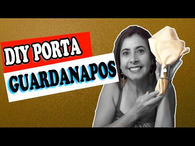DIY, DO LIXO AO LUXO, PORTA GUARDANAPOS, MARLINDA CANONICO
