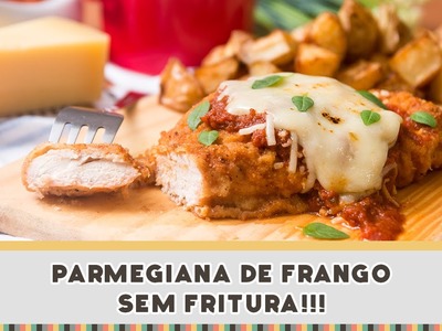 FRANGO A PARMEGIANA DE FORNO (Como fazer parmegiana de frango sem fritura) - Receitas de Minuto #272