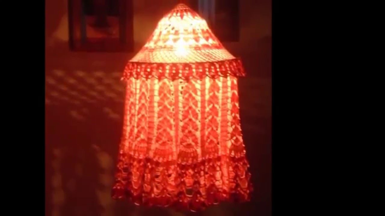 Luminárias em Crochê