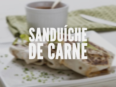 Sanduíche de carne | Receitas Saudáveis - Lucilia Diniz