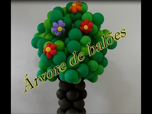 Árvore de balões - balloon tree