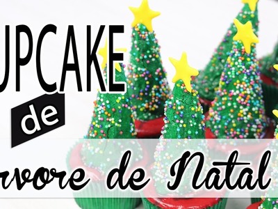Cupcake Árvore de Natal | #Tchuba30Dias | Dia - 3