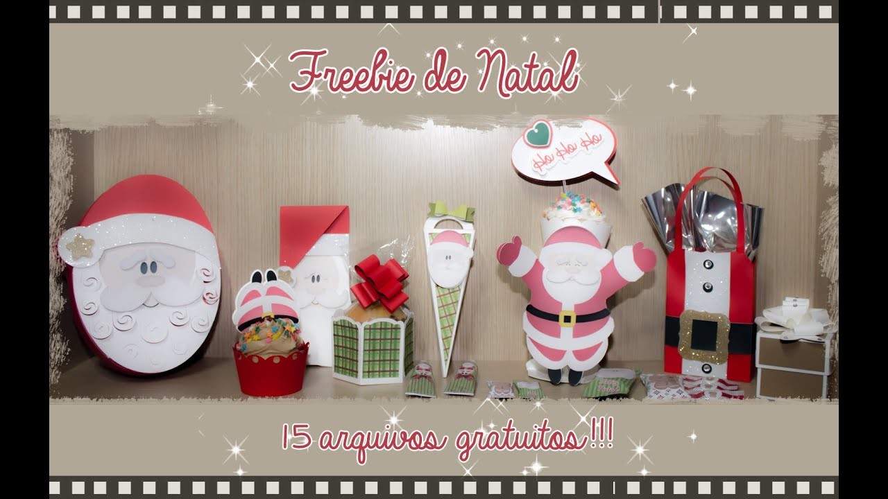 Freebie de Natal Ju Mello design - 15 arquivos gratuitos pra você baixar!