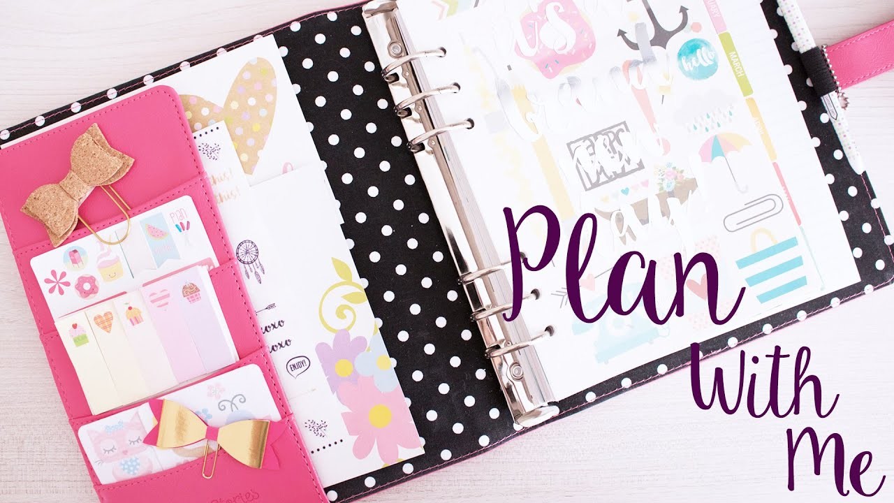 Plan With Me! (Decorando meu planner)