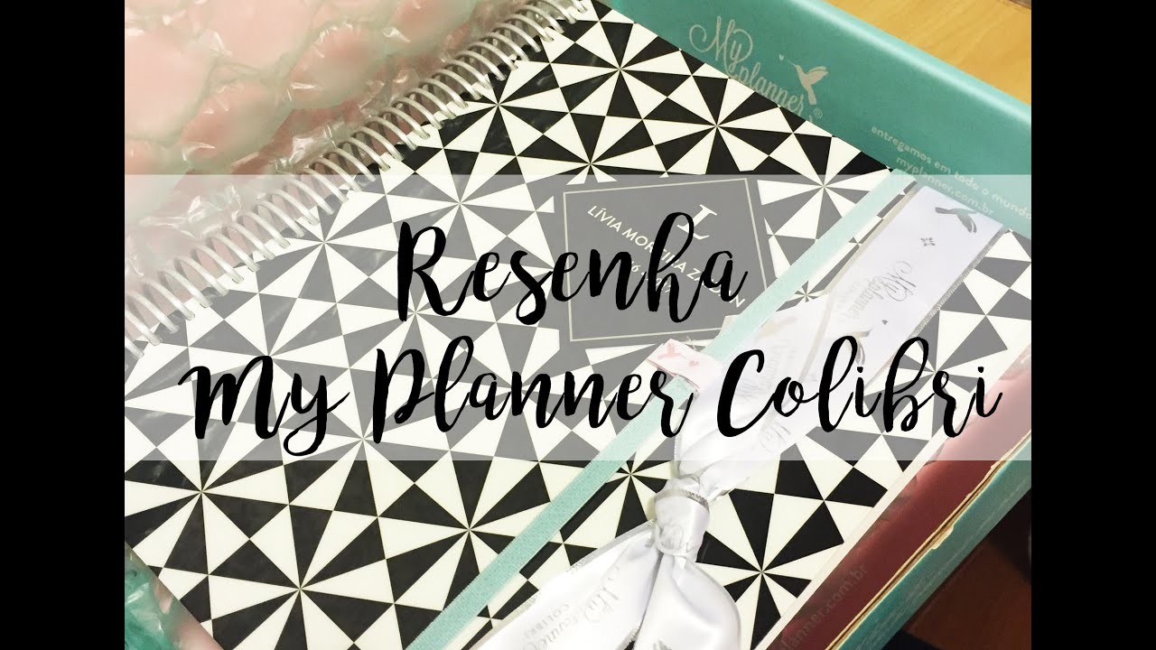Resenha | My Planner Colibri | Vertical Planner