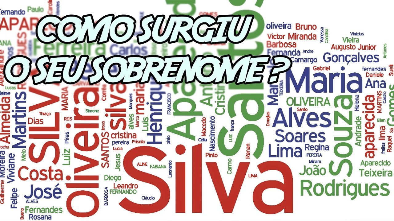 10 sobrenomes mais populares do Brasil e suas origens
