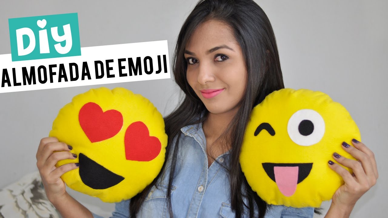 Almofada de Emoji do Whatsapp - Faça você mesmo