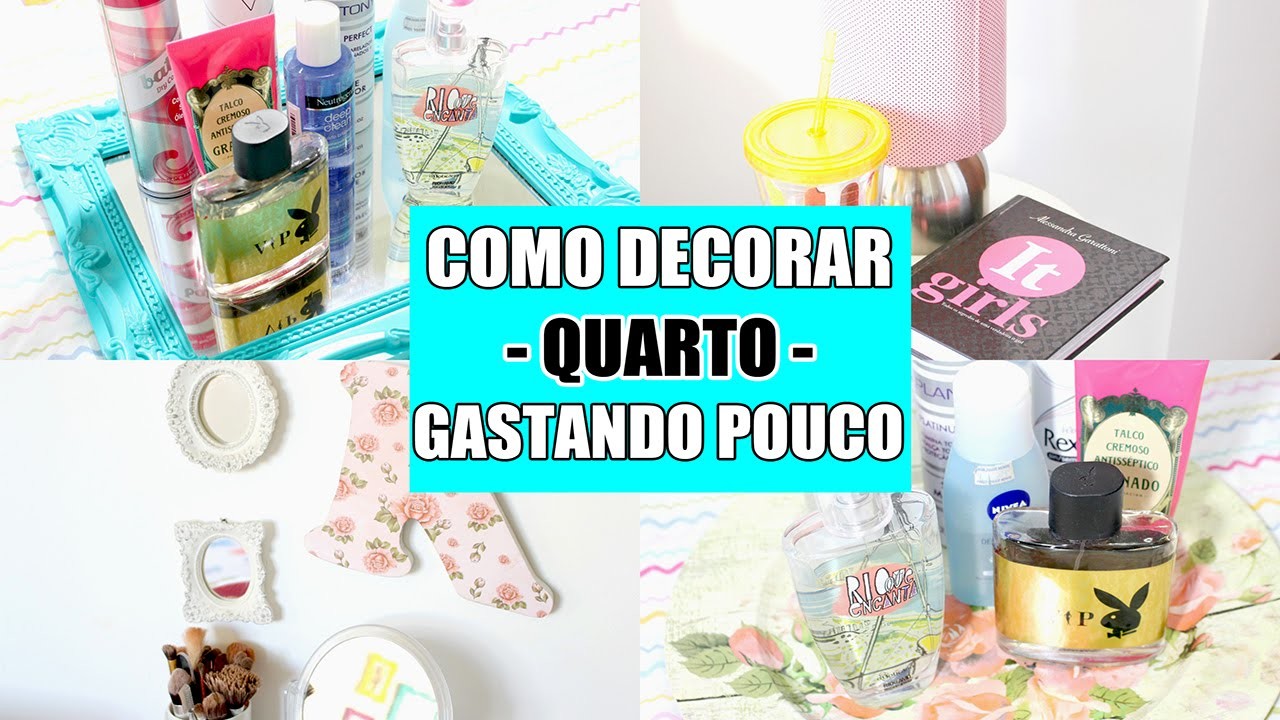 COMO DECORAR O QUARTO GASTANDO POUCO