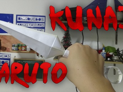 Como fazer a Kunai do Naruto!