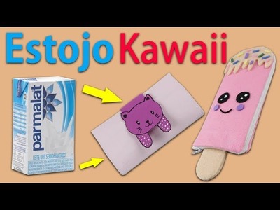 Kawaii - Estojo de caixa de leite - Kawaii