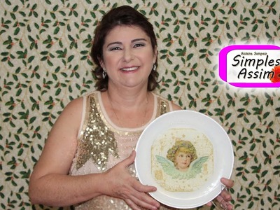 Ivana Márcia da Arte & Cia - Prato decorado