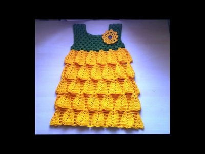 Vestido de croche muito fácil parte2