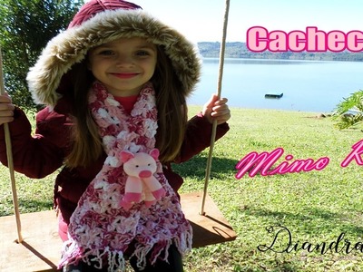 Cachecol Mimo Kids - Diandra Schmidt Rosa