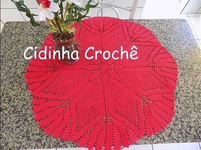Cidinha Croche : Centro De Mesa Em Croche -Passo A Passo-Parte 1.2