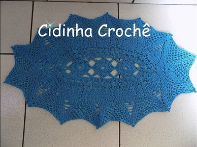 Cidinha Croche : Jogo De Banheiro Em Croche Facil-Tapete Pia-Passo A Passo-Parte 2.3