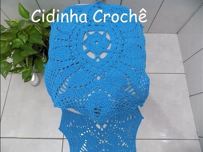 Cidinha Croche : Jogo De Banheiro Em Croche Fácil Tampo Vaso-Passo A Passo-Parte 2.2