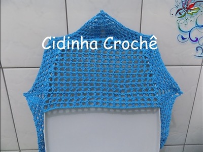 Cidinha Croche : Jogo De Banheiro Em Croche Fácil Parte Interna-Passo A Passo-Parte 1.1
