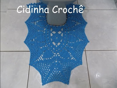 Cidinha Croche : Jogo De Banheiro Em Croche Facil-Pé Vaso-Passo A Passo-Parte 1.3