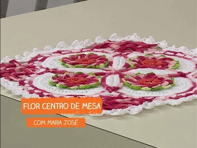 Flor Centro de Mesa com Maria José | Vitrine do Artesanato na TV - Rede Família