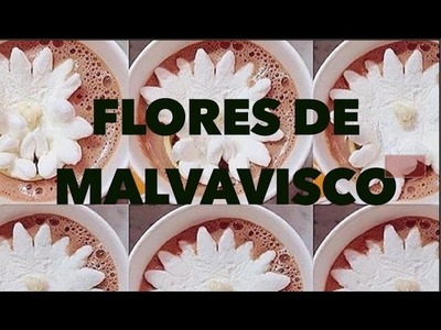 FLORES DE MALVAVISCO. EXPECTATIVA.REALIDAD