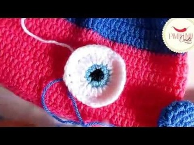 Touca Coruja II -  Pimentinha Crochê