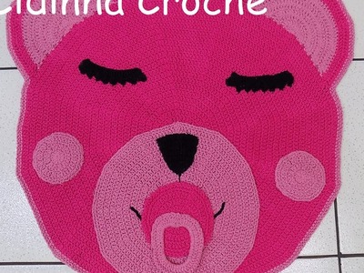 Cidinha Croche : Tapete Ursinha Em Croche -Passo A Passo-Parte 2.3