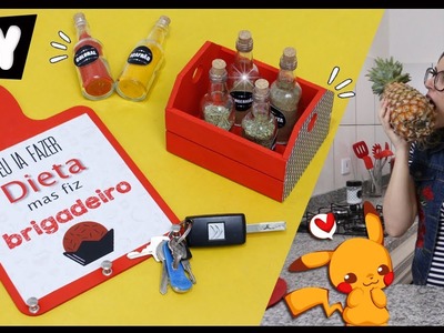 DIYs para COZINHA ???????? + #DiárioDaDecoração 3 | JehDecora