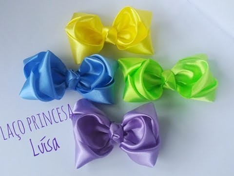 Laço Princesa Luísa - Aula 179