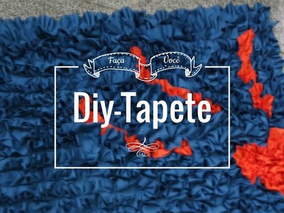Tapete de Retalhos  - Como fazer - Carpet - Doormat