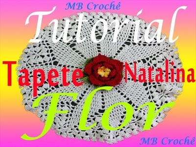 Tapete flor natalina