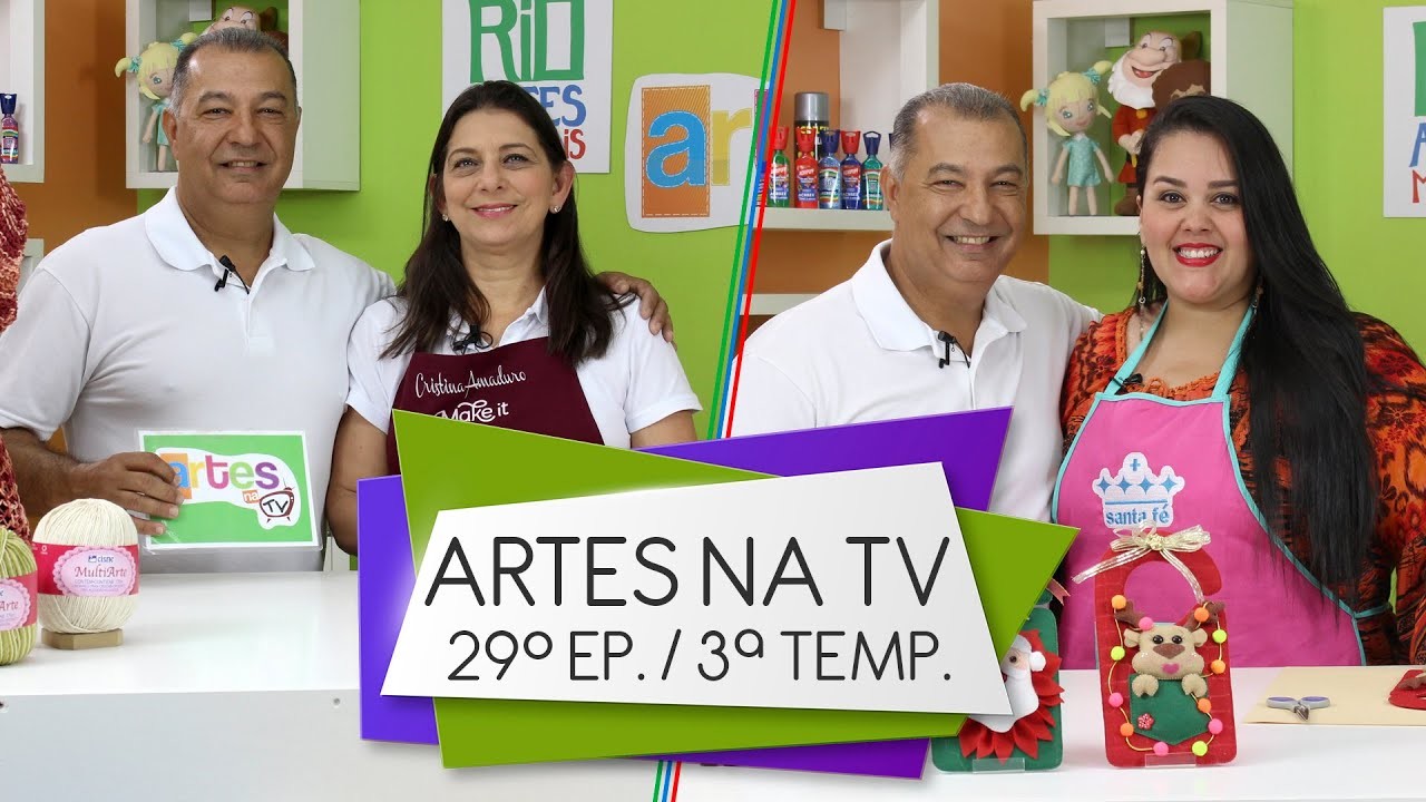 ARTES NA TV - 24.09.16 - T3.E29 - CRISTINA AMADURO - COATS CORRENTES. MARIANA FELIX - SANTA FÉ