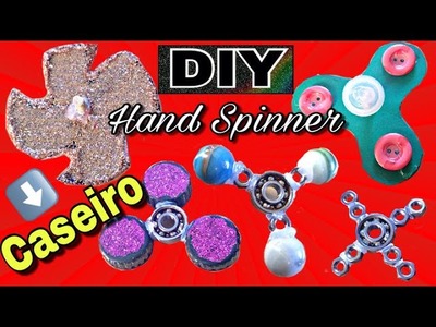 DIY: COMO FAZER HAND SPINNER EM CASA !