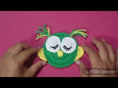 DIY CROCHET CORUJA SIMPLES E MUITO FÁCIL DE FAZER HD