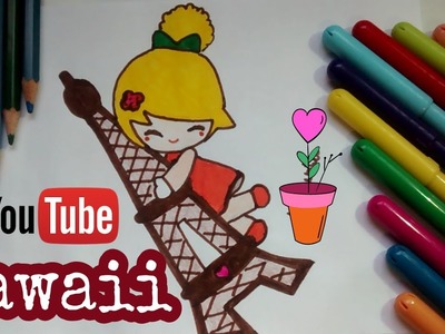 DIY: DESENHANDO ???? ( BONECA ) Kawaii