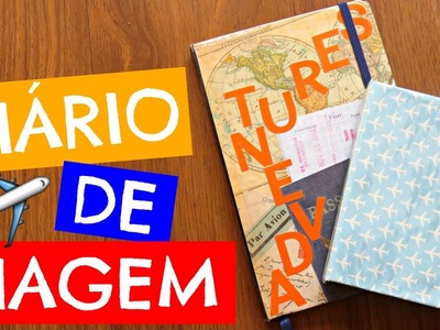 DIY: DIÁRIOS DE VIAGEM | Travel Diary | Do it Yourself | Lari Torres