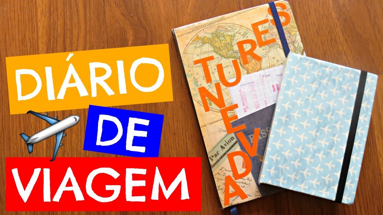 DIY: DIÁRIOS DE VIAGEM | Travel Diary | Do it Yourself | Lari Torres